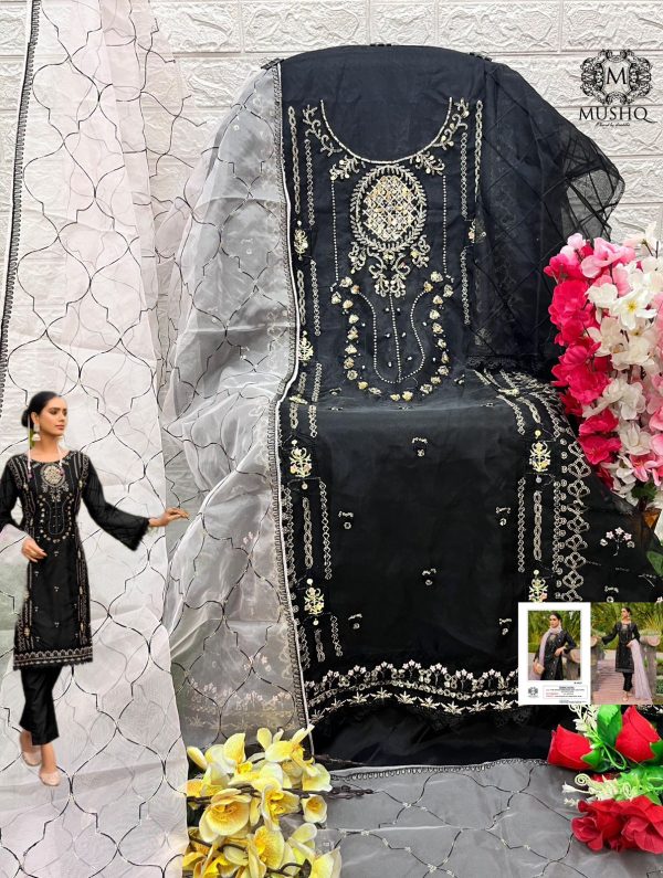 MUSHQ M 306 D PAKISTANI SUITS WHOLESALE