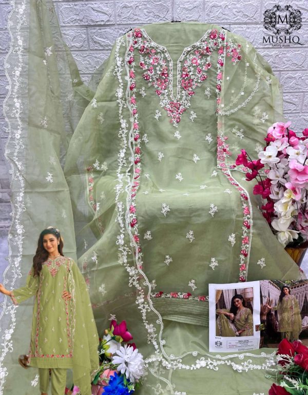 MUSHQ M 314 A B C D PAKISTANI SALWAR SUITS