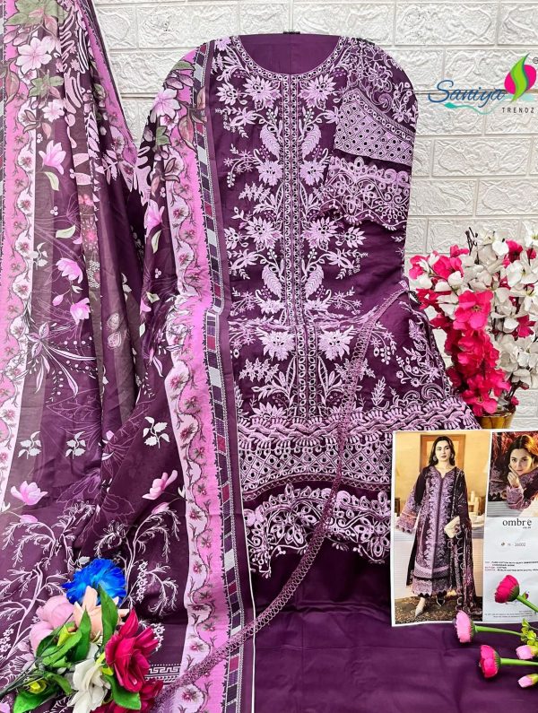 SANIYA TRENDZ 26002 OMBR'E VOL 26 SALWAR SUITS