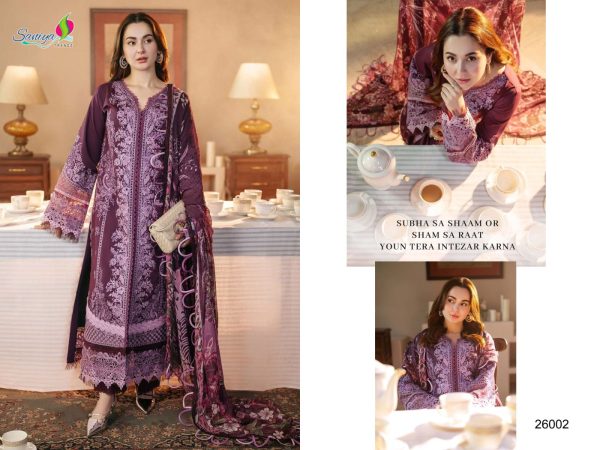 SANIYA TRENDZ 26002 OMBR'E VOL 26 SALWAR SUITS