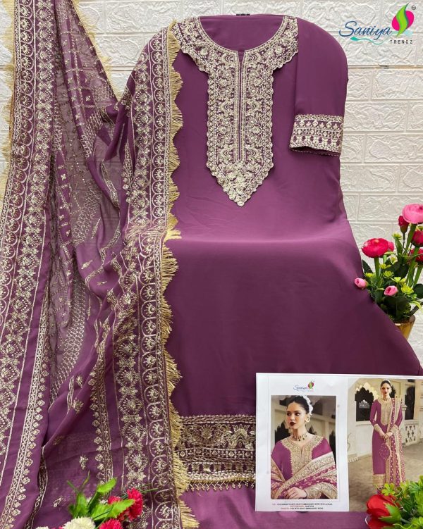 SANIYA TRENDZ 7112 E F G H PAKISTANI SUITS