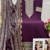 SANIYA TRENDZ 7112 E F G H PAKISTANI SUITS