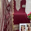 SANIYA TRENDZ 7112 E F G H PAKISTANI SUITS