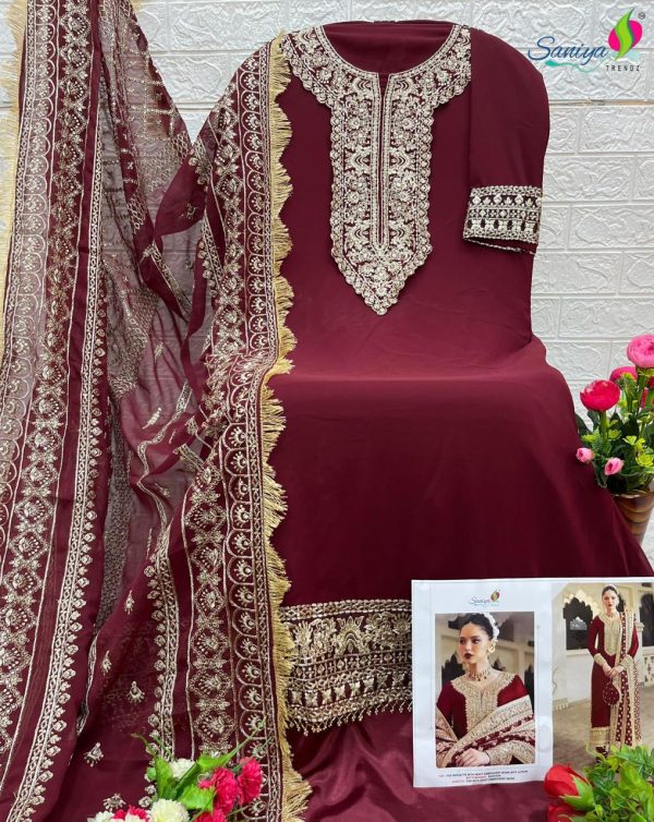 SANIYA TRENDZ 7112 E F G H PAKISTANI SUITS