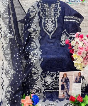 SANIYA TRENDZ H 1002 B BAROQUE VOL 1 SALWAR SUITS