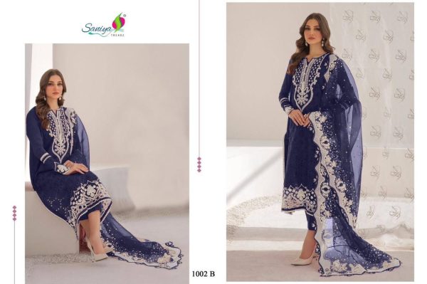 SANIYA TRENDZ H 1002 B BAROQUE VOL 1 SALWAR SUITS