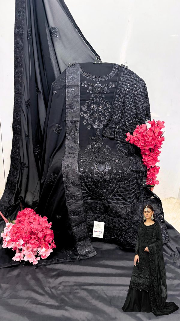 SHANAYA FASHION S 193 A B C ROSE PAKISTANI SUITS