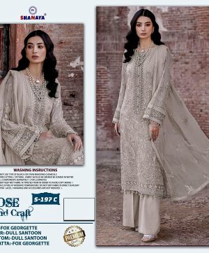 SHANAYA FASHION S 197 C ROSE PAKISTANI SUITS ONLINE