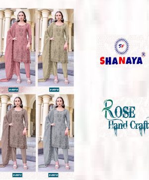 SHANAYA FASHION S 207 A B C D ROSE PAKISTANI SUITS