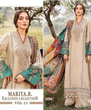 SHREE FABS 3754 MARIYA B VOL 13 SALWAR SUITS