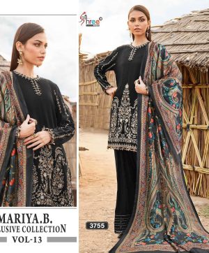 SHREE FABS 3755 MARIYA B VOL 13 SALWAR SUITS