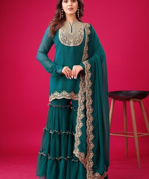 SHREE HARI SRK 5236 C DESIGNER PLAZZO SUITS