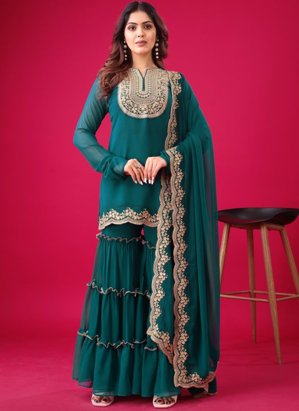 SHREE HARI SRK 5236 C DESIGNER PLAZZO SUITS