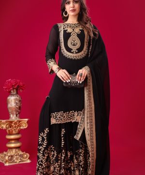 SHREE HARI SRK 5242 A DESIGNER PLAZZO SUITS