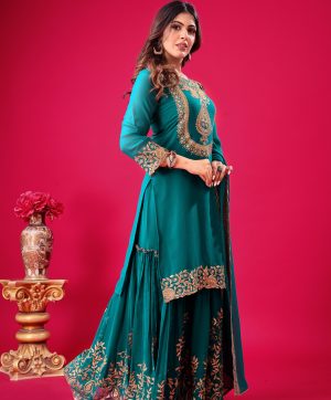 SHREE HARI SRK 5242 E DESIGNER PLAZZO SUITS