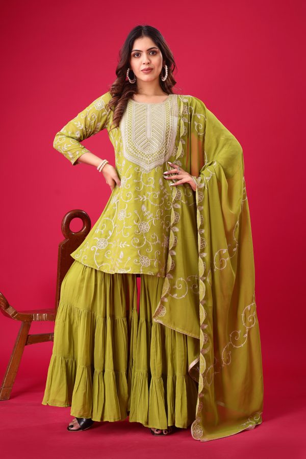 ZEEL FASHION ZF 5005 C DESIGNER SHARARA SUITS