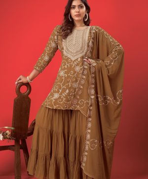 ZEEL FASHION ZF 5005 F DESIGNER SHARARA SUITS