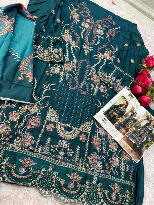 ZIAAZ DESIGNS 611 PAKISTANI SUITS IN INDIA