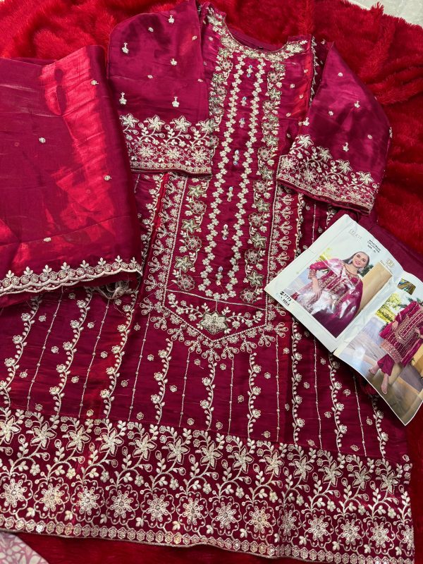 ZIAAZ DESIGNS 805 A B C D PAKISTANI SUITS