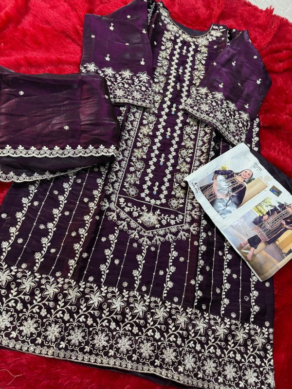 ZIAAZ DESIGNS 805 A B C D PAKISTANI SUITS