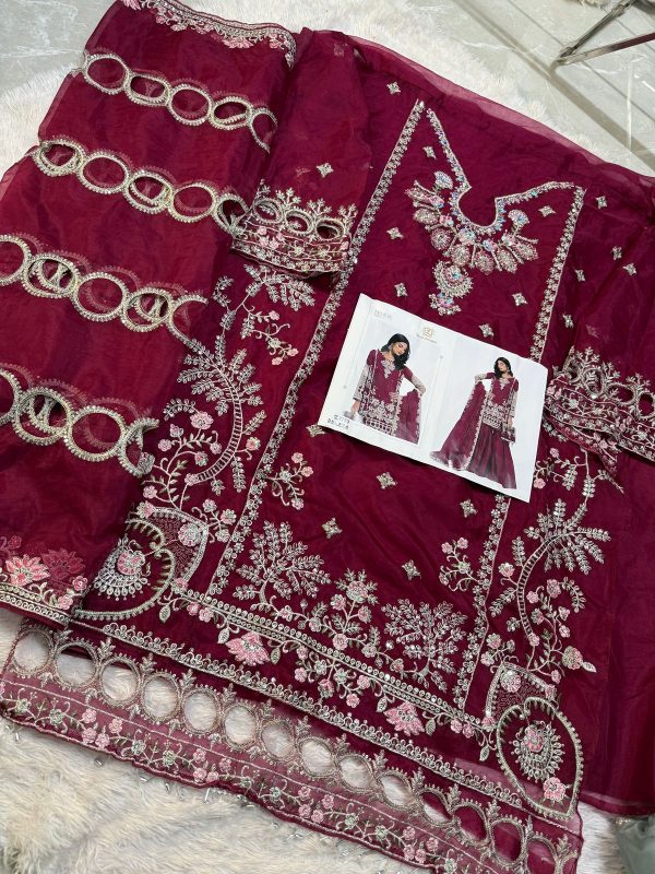 ZIAAZ DESIGNS 816 A B C D PAKISTANI SUITS