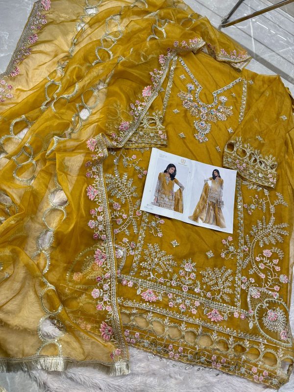 ZIAAZ DESIGNS 816 A B C D PAKISTANI SUITS