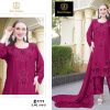 ZIAAZ DESIGNS 819 A B C D PAKISTANI SUITS