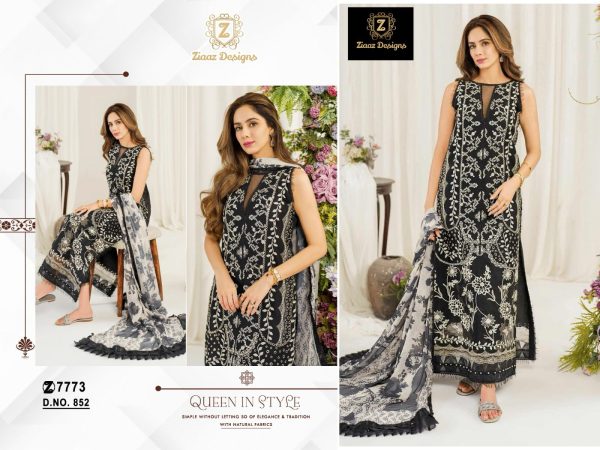 ZIAAZ DESIGNS 852 PAKISTANI SUITS IN INDIA