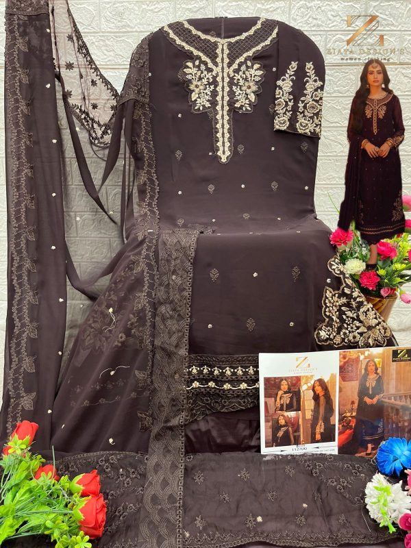 ZIAYA DESIGNS 1127 A B C D PAKISTANI SUITS