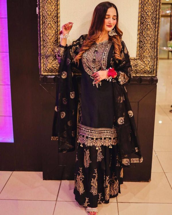 ZOYA CLOTHING Z 9243 DESIGNER SHARARA SUITS