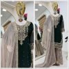 ZOYA CLOTHING Z 9284 DESIGNER PLAZZO SUITS