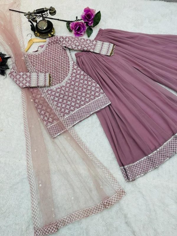 ZOYA CLOTHING ZB 5001 DESIGNER SHARARA SUITS