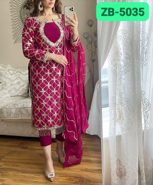 ZOYA CLOTHING ZB 5035 DESIGNER SALWAR SUITS