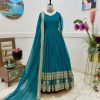 ZOYA CLOTHING ZC 8991 A DESIGNER GOWN