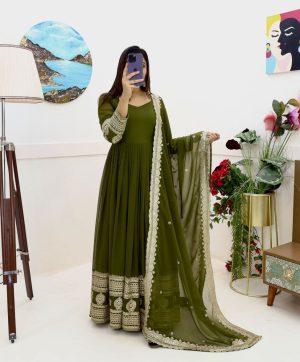 ZOYA CLOTHING ZC 8991 B DESIGNER GOWN