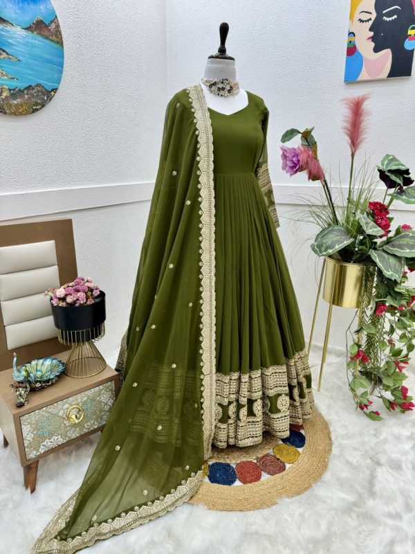 ZOYA CLOTHING ZC 8991 B DESIGNER GOWN