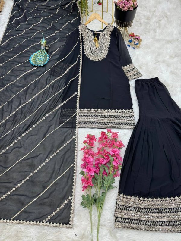 ZOYA CLOTHING ZC 8994 DESIGNER PLAZZO SUITS