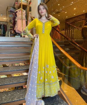 ZOYA CLOTHING ZD 10047 DESIGNER GOWN