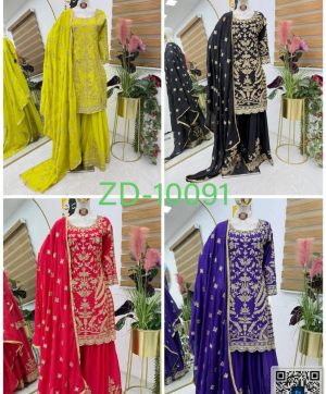 ZOYA CLOTHING ZD 10091 DESIGNER SHARARA SUITS