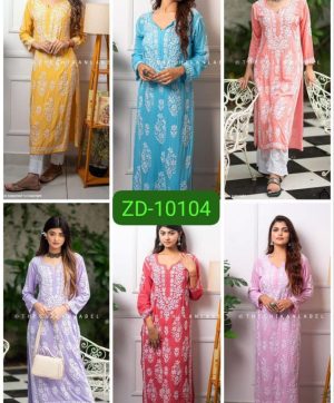 ZOYA CLOTHING ZD 10104 DESIGNER KURTI