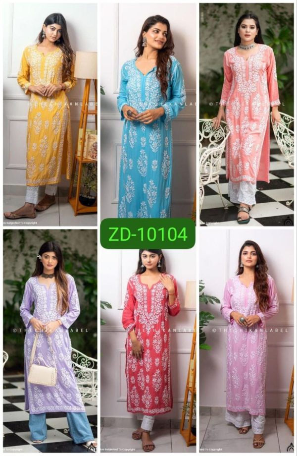 ZOYA CLOTHING ZD 10104 DESIGNER KURTI