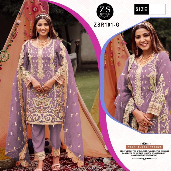 ZS TEXTILE ZSR 101 G READYMADE PAKISTANI SUITS