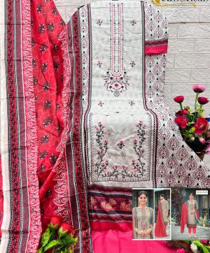 ALZOHAIB AZ 1080 B SARRA VOL 1 COTTON SALWAR SUITS