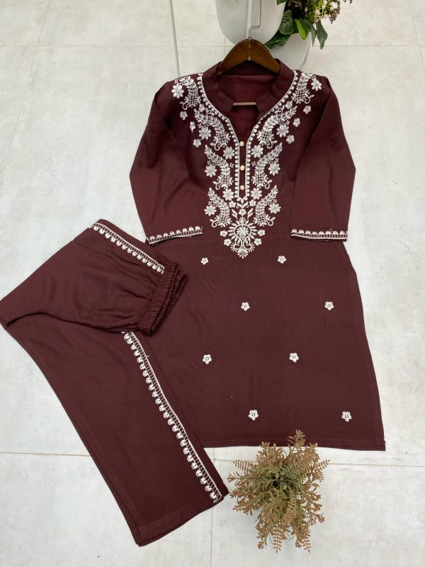 BE 340 TRENDING CORD SET WITH EMBROIDERY WORK