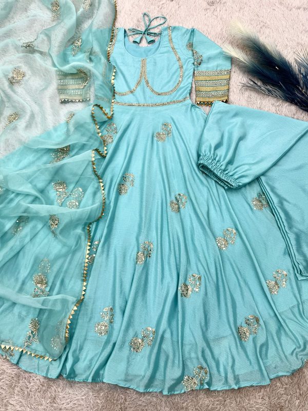 DHK 1325 B DESIGNER GOWN WHOLESALE ONLINE
