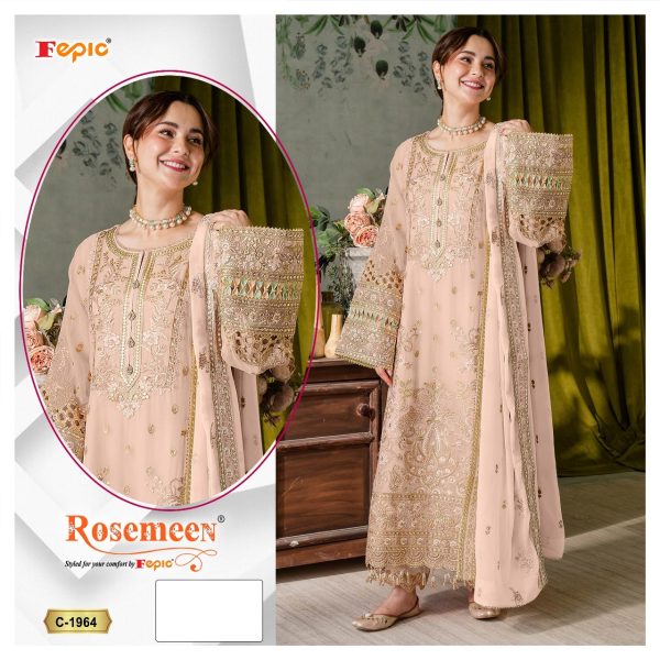 FEPIC C 1964 ROSEMEEN PAKISTANI SUITS IN INDIA