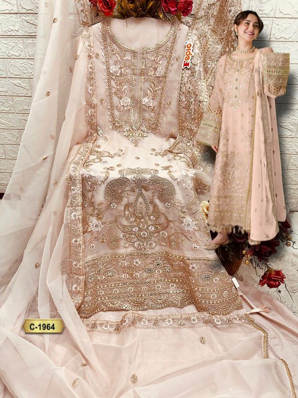 FEPIC C 1964 ROSEMEEN PAKISTANI SUITS IN INDIA