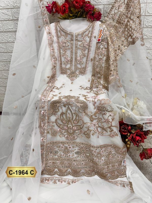 FEPIC C 1964 ROSEMEEN PAKISTANI SUITS IN INDIA