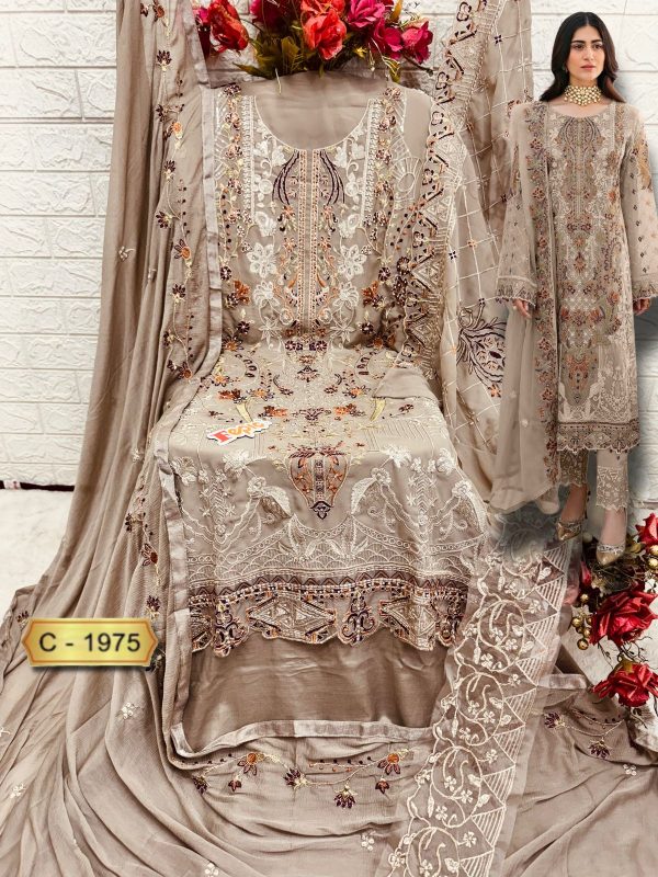FEPIC C 1975 ROSEMEEN GEORGETTE SALWAR SUITS