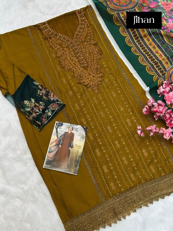 JIHAN 3561 B C PAKISTANI SUITS WHOLESALE IN INDIA